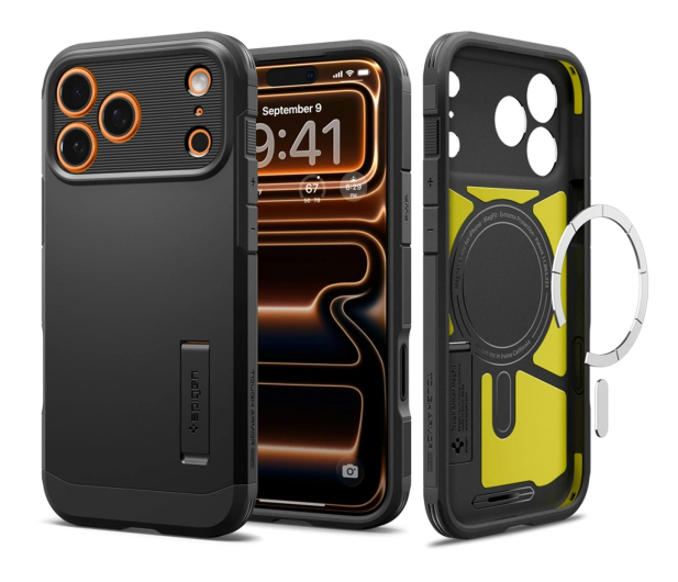 SPIGEN Tough Armor ”T” Mag Magsafe do Iphone 17 Pro Max Black 8800283314298 - 1359888 - zdjęcie